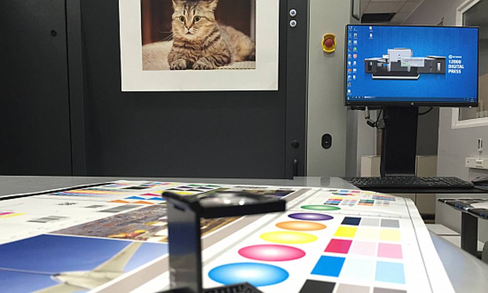 В типографии «Ситипринт» запущена в работу новая цифровая печатная машина формата В2 - HP Indigo 12000