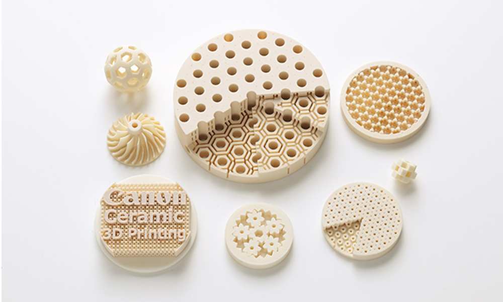 Компания Canon объявила о разработке технологии для высокоточного производства методом 3D-печати керамических деталей