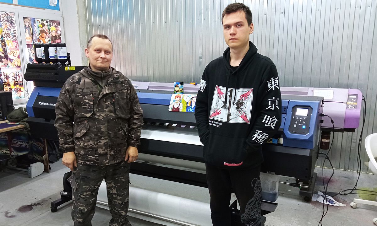 сублимационного принтера Mimaki TS100