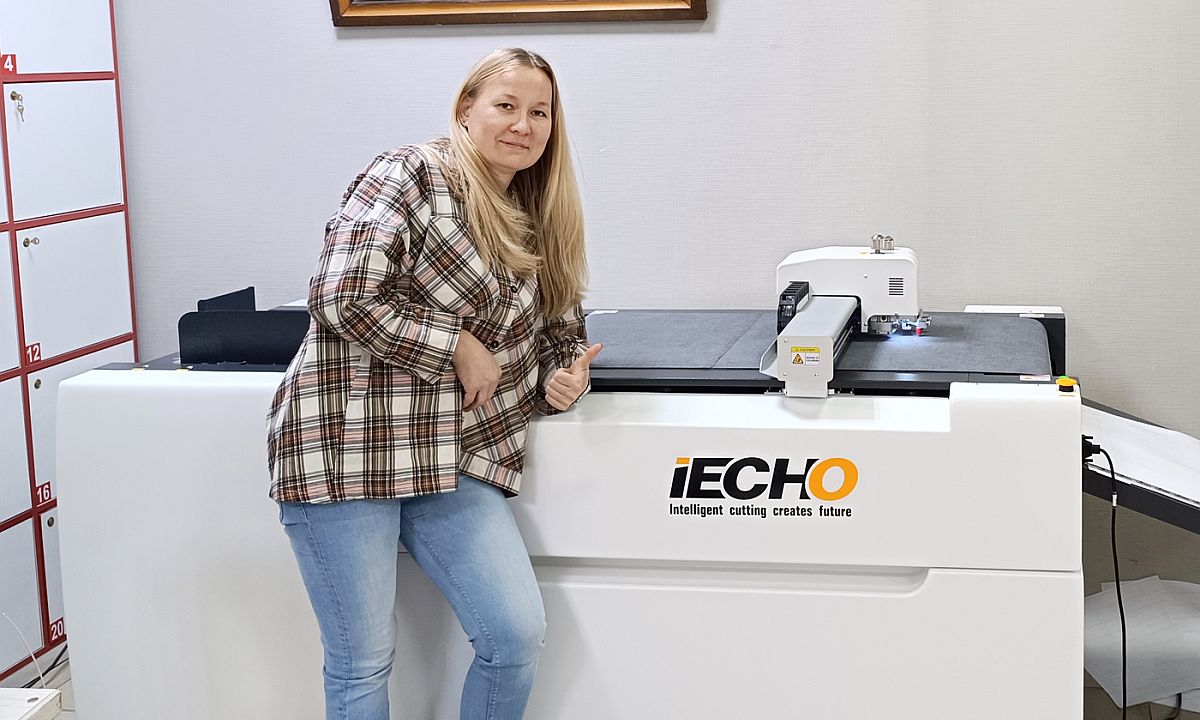 iECHO PK-0705 PLUS в типографии «Грифель»