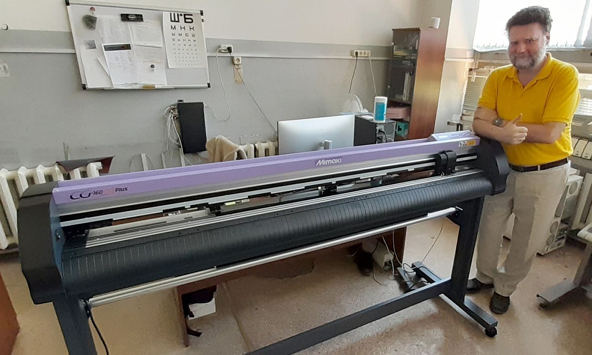 Mimaki CG-160FXII Plus в типографии «Принткорп»