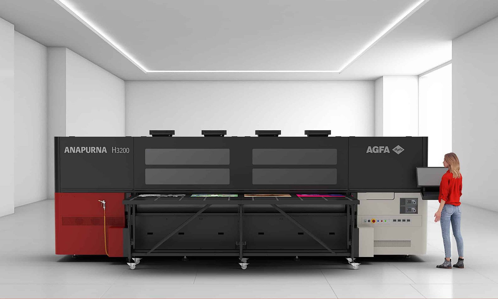 УФ-принтер Anapurna H3200 шириной 3,2 метра