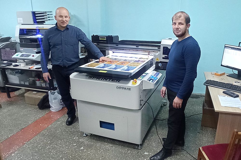Cувенирный УФ-принтер Sprinter DPP A1E в РПК «Альбион»