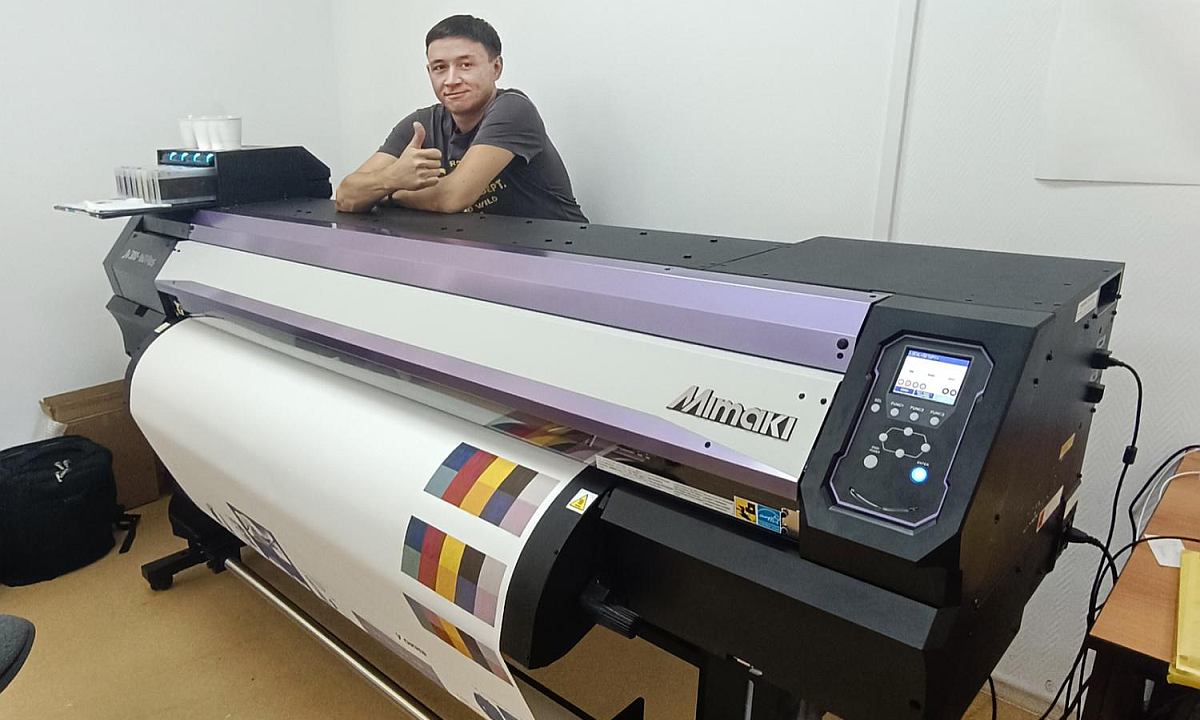 Mimaki JV300 Plus в компании Garna Sport 