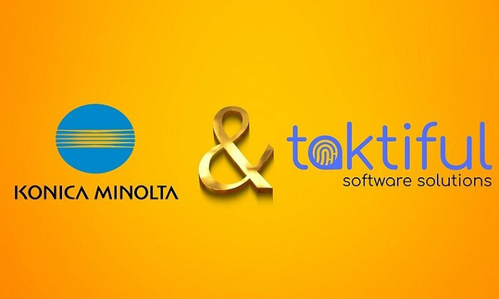 Konica Minolta сообщила о начале сотрудничества с Taktiful Software Solutions